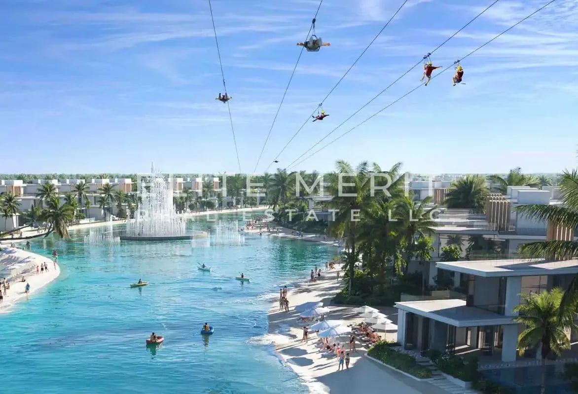 5 bedroom villa with lagoon park views in barbados 2 damac islands 2 dubai exteriors 1 media item