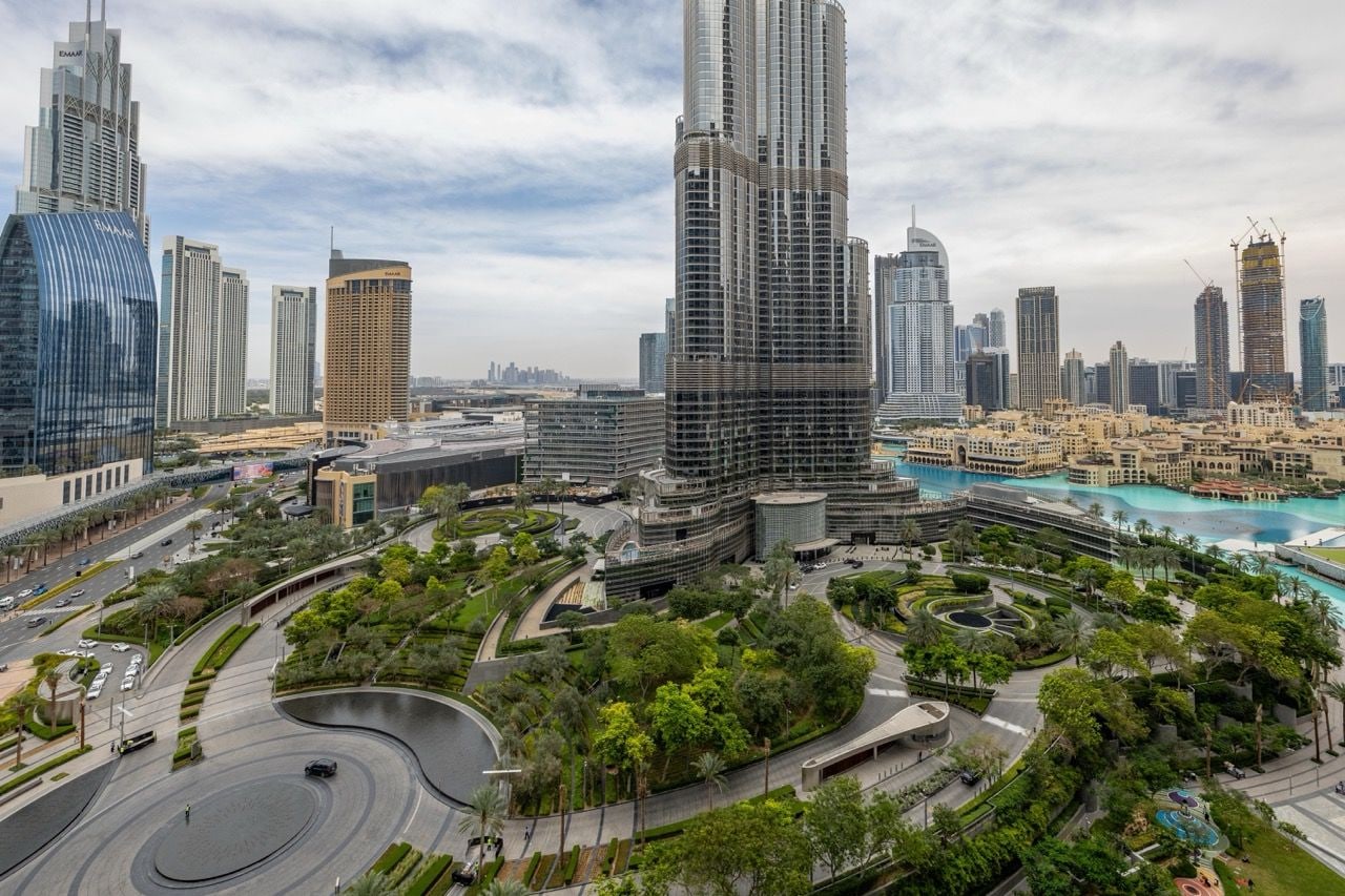 Burj Khalifa View Apartment in The Address Residences Dubai Opera Tower 2, Downtown exteriors