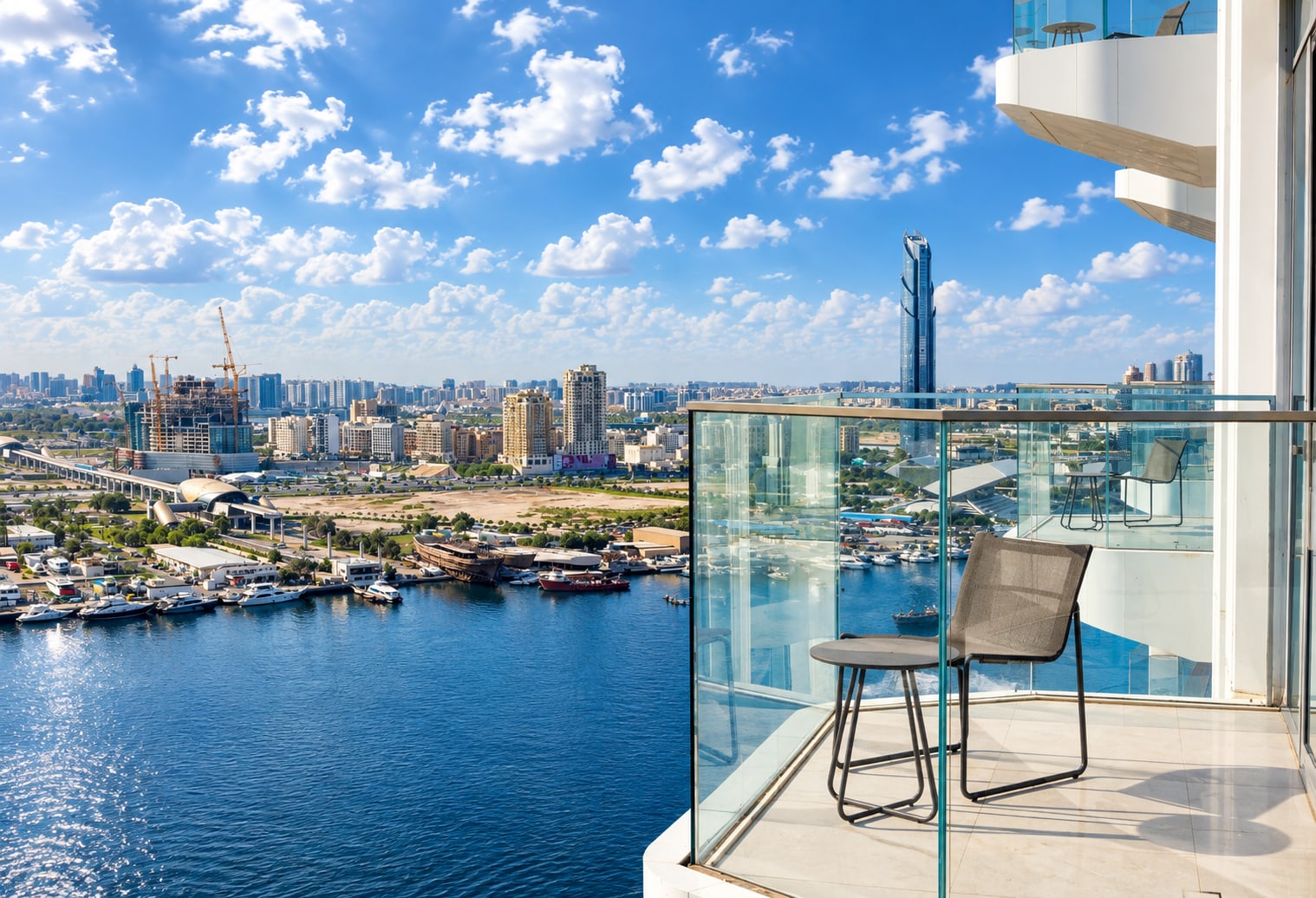 Furnished Full Sea View Corner Unit in Address Harbour Point Tower 2, Dubai Creek Harbour exteriors