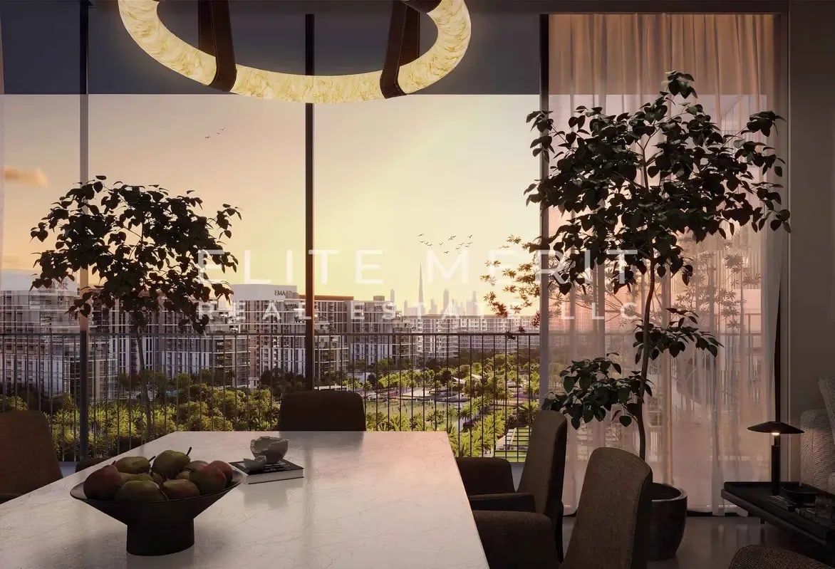 2 bedroom apartment with park pool views in palace residences hillside dubai hills estate exteriors palace residences