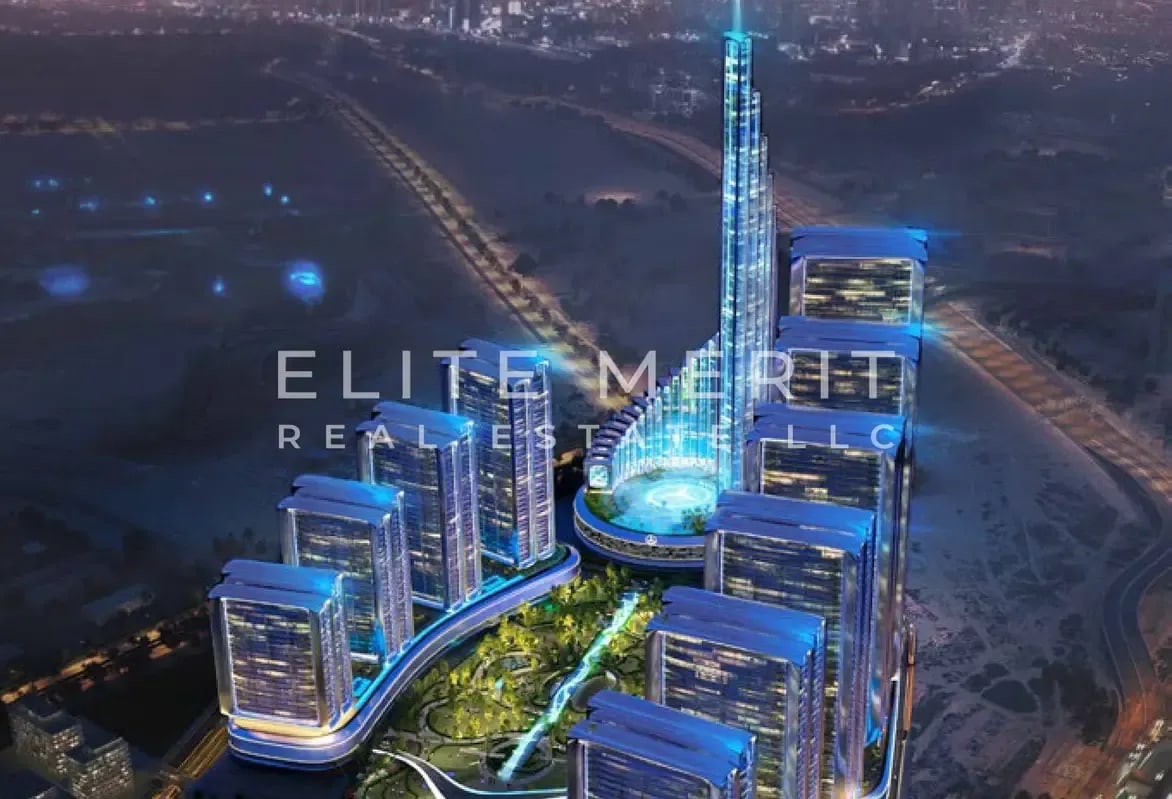 Spacious studio apartment in maybach ultimate luxury mercedes benz places binghatti city meydan dubai exteriors maybach