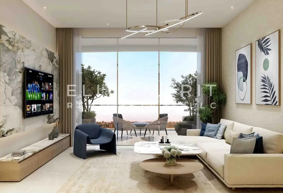 Furnished 1BR Apartment with Waterfront & Pool Views in Lagoon Views, DAMAC Lagoons, Dubai