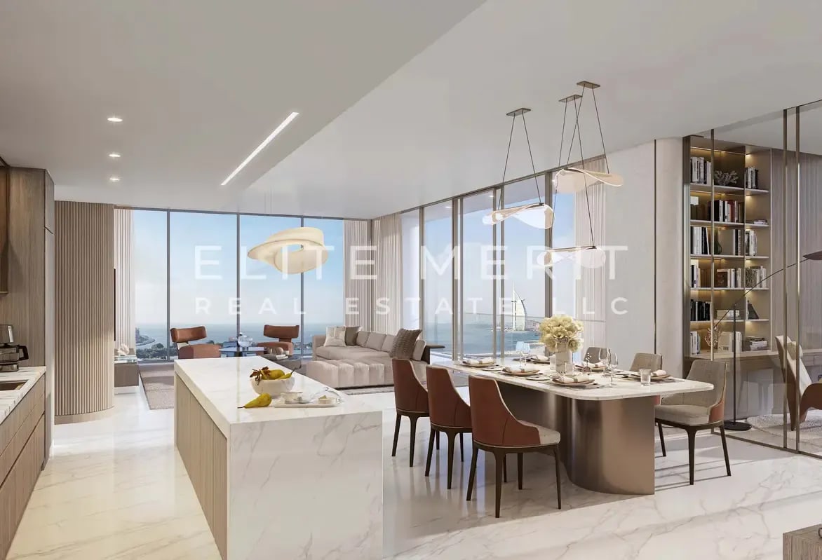 Ultra luxury 1 bedroom apartment with marina skyline views in the palm beach towers palm jumeirah dubai exteriors palm