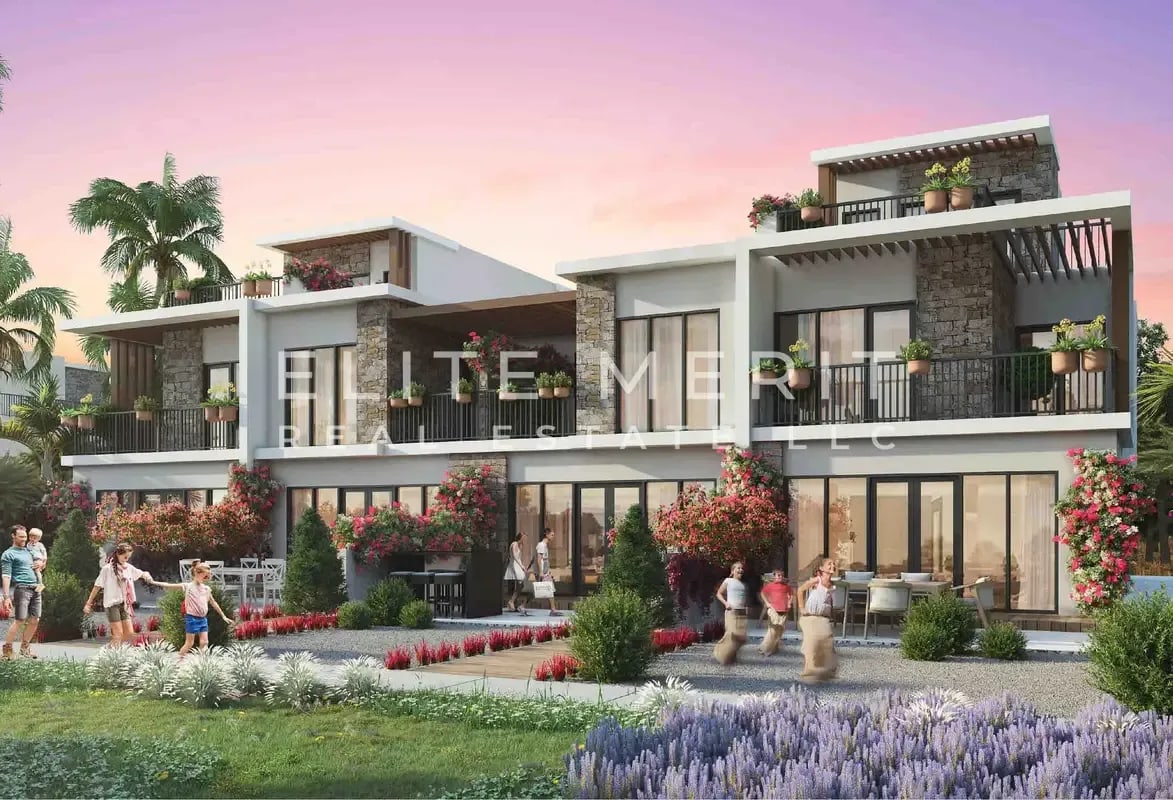4 bedroom townhouse in ibiza damac lagoons dubai exteriors 1 media item