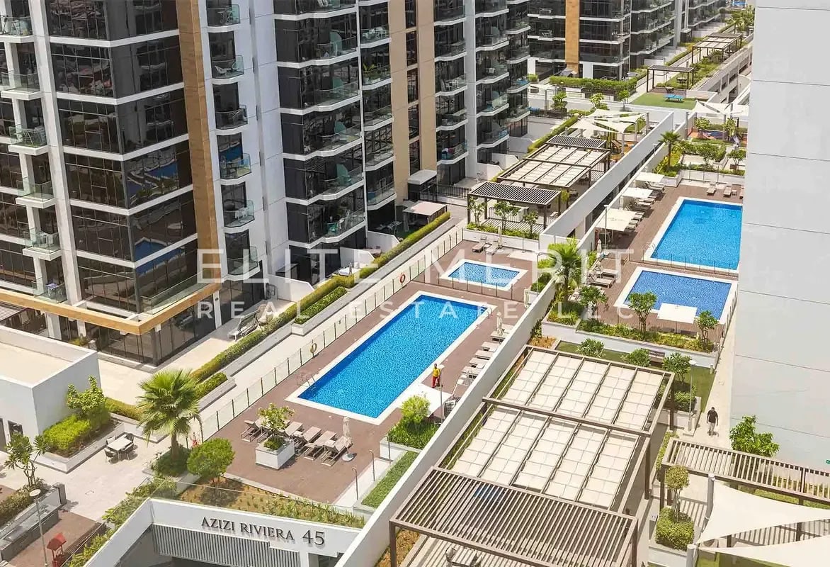 High floor furnished studio in azizi riviera meydan one dubai exteriors azizi riviera 41 1 media item
