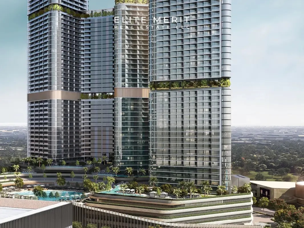 1 bedroom apartment with creek views in skyvue solair sobha hartland 2 dubai exteriors media item