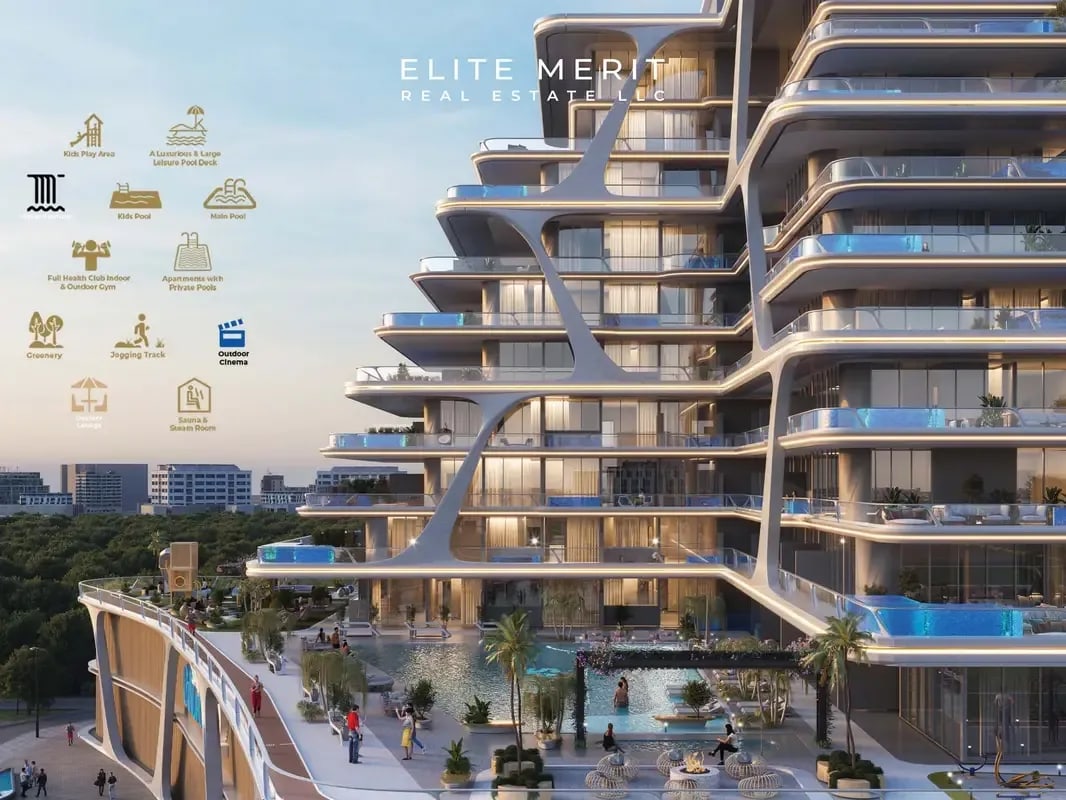 1 bedroom apartment with private pool in samana california 2 discovery gardens dubai exteriors media item