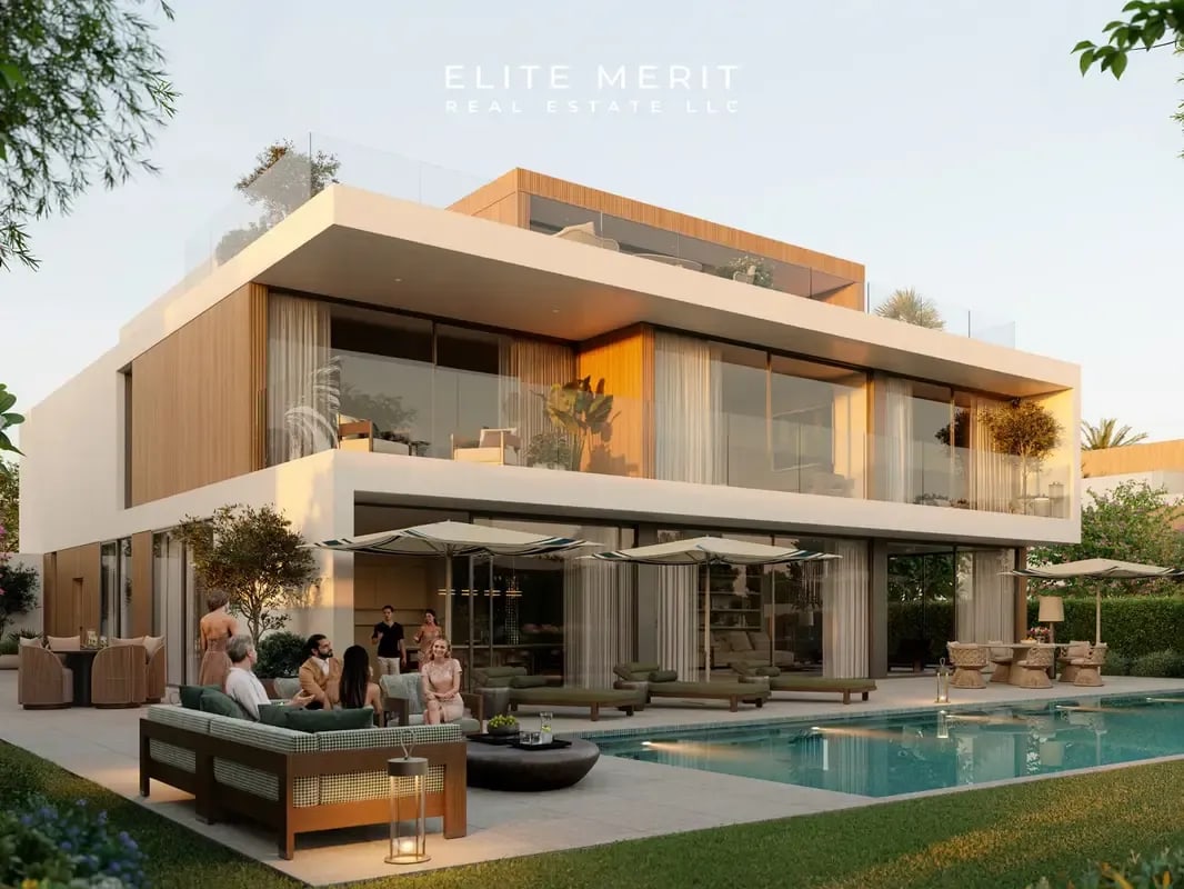 4 bedroom villa chevalia fields grand polo club resort dubai investments park dip exteriors dubai investment park dip 1
