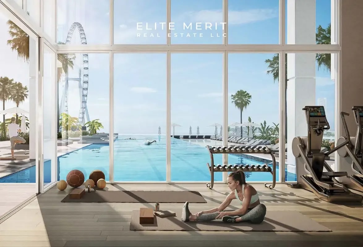 2 bedroom with maid s room apartment with sea sunset views in bluewaters island dubai exteriors bluewaters bay building