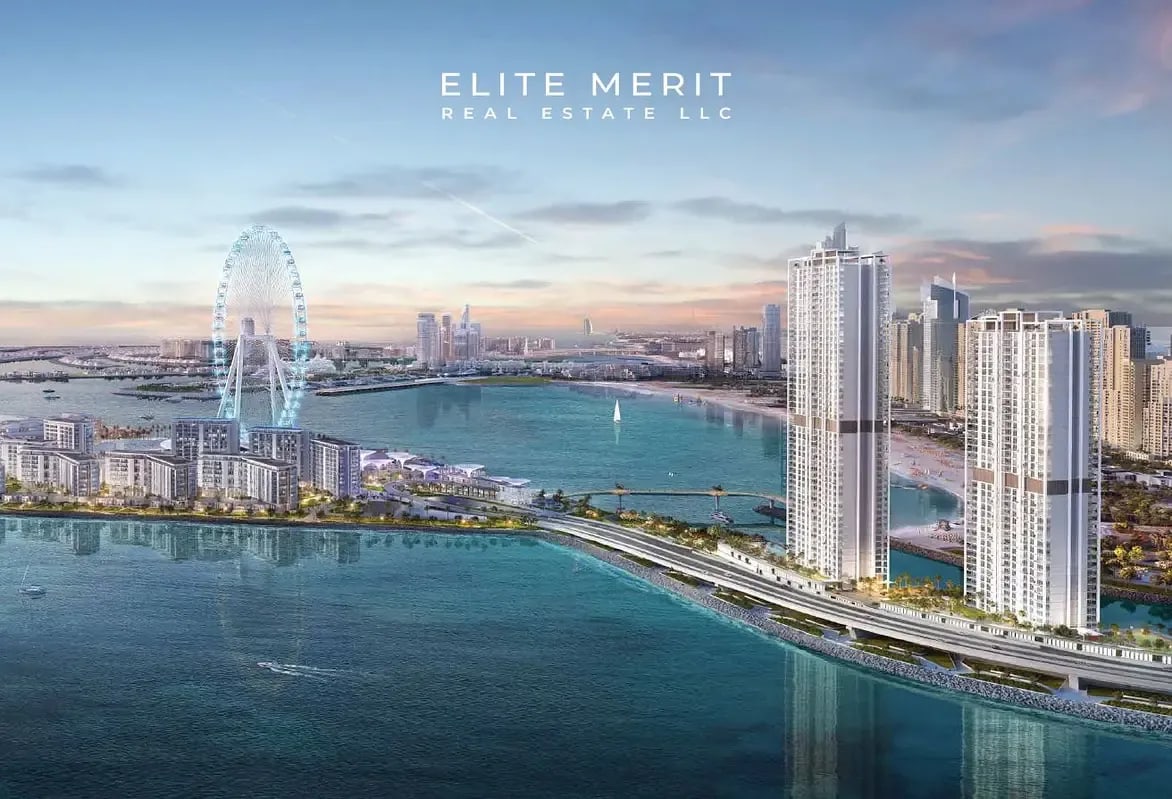 2 bedroom with maid s room apartment with sea sunset views in bluewaters island dubai exteriors bluewaters bay building