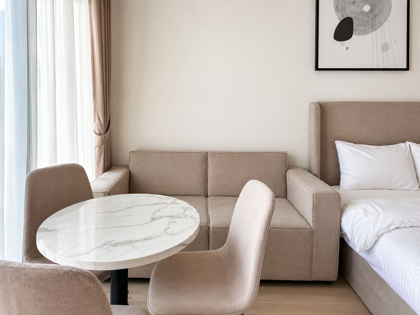 Furnished High Floor Studio in Azizi Beach Oasis (Azizi Mirage 1), Dubai Studio City interiors