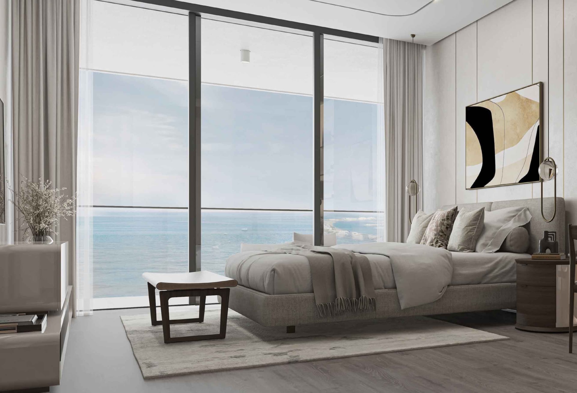 Full Sea View Apartment in Sobha Seahaven Tower B, Dubai Harbour interiors