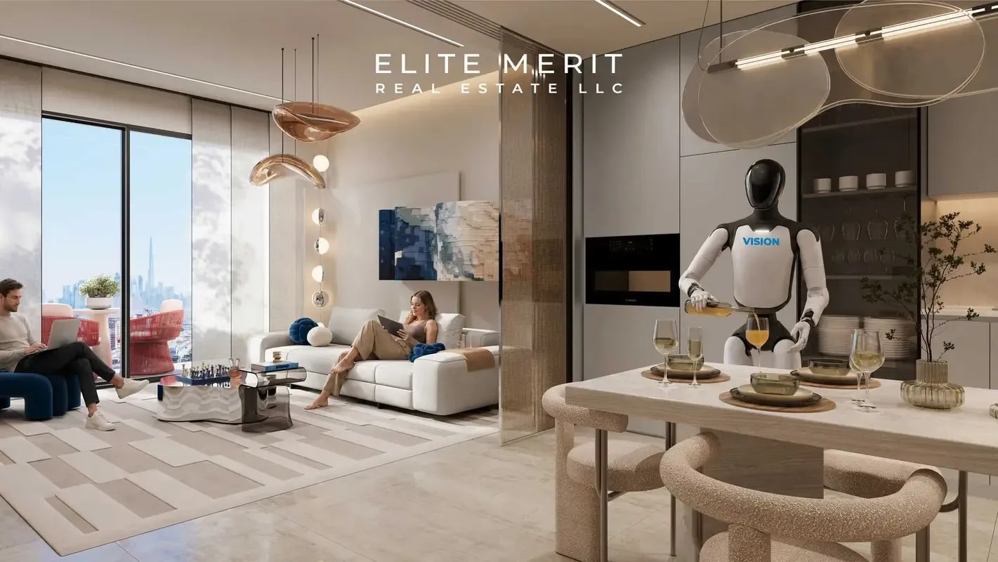 Studio apartment in treppan vision dubai land residence complex dlrc exteriors 1 media item