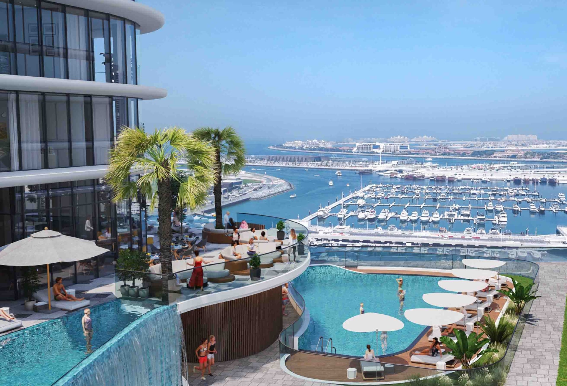 Panaromic Sea View 2-Bedroom Apartment in Sobha Seahaven Tower B, Dubai Harbour amenities