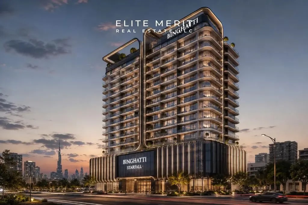 1 bedroom apartment in binghatti starfall al jaddaf dubai exteriors media item