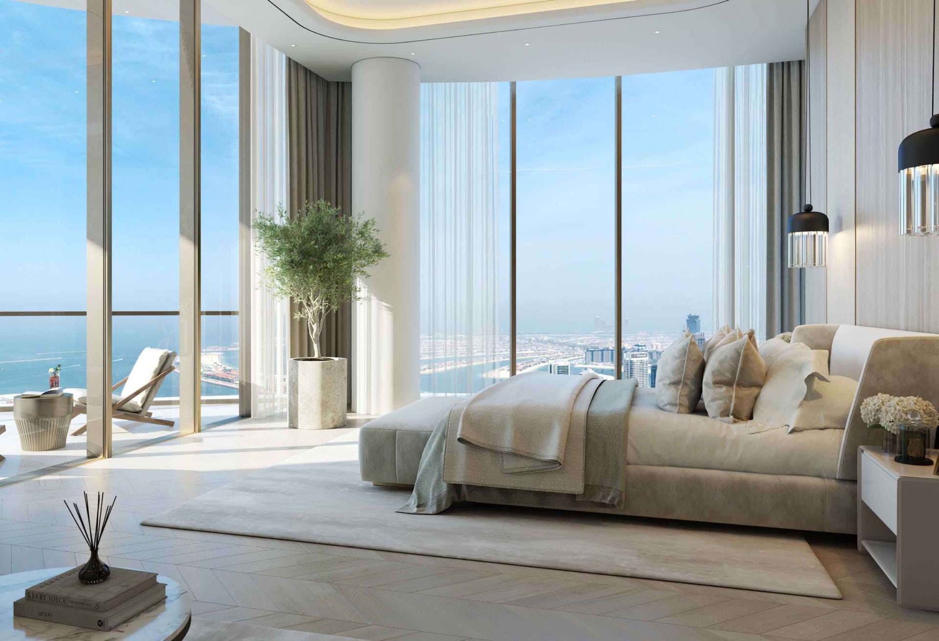 3-Bedroom Penthouse with Private Pool and Full Sea View in Sobha Seahaven Tower A, Dubai Harbour interiors