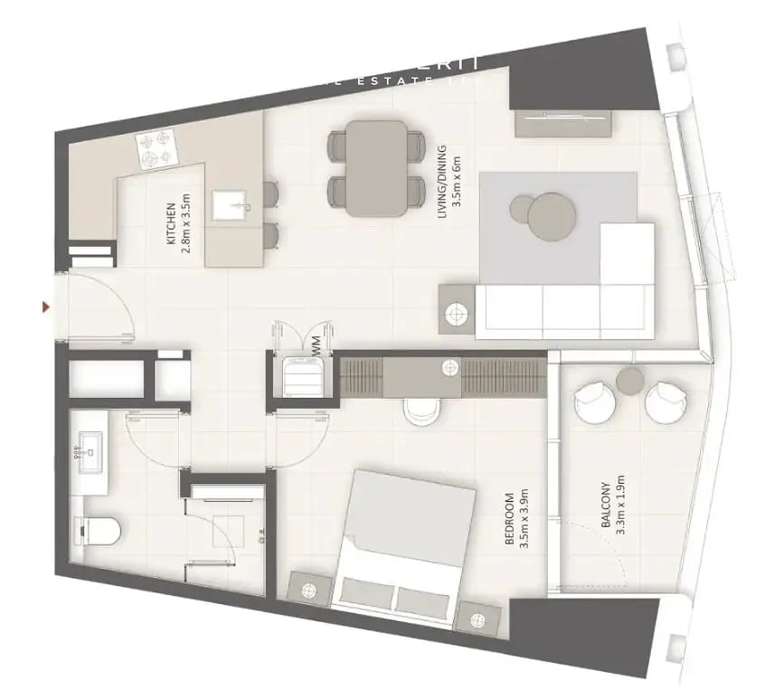 1-Bedroom Apartment in LIV Lux, Dubai Marina