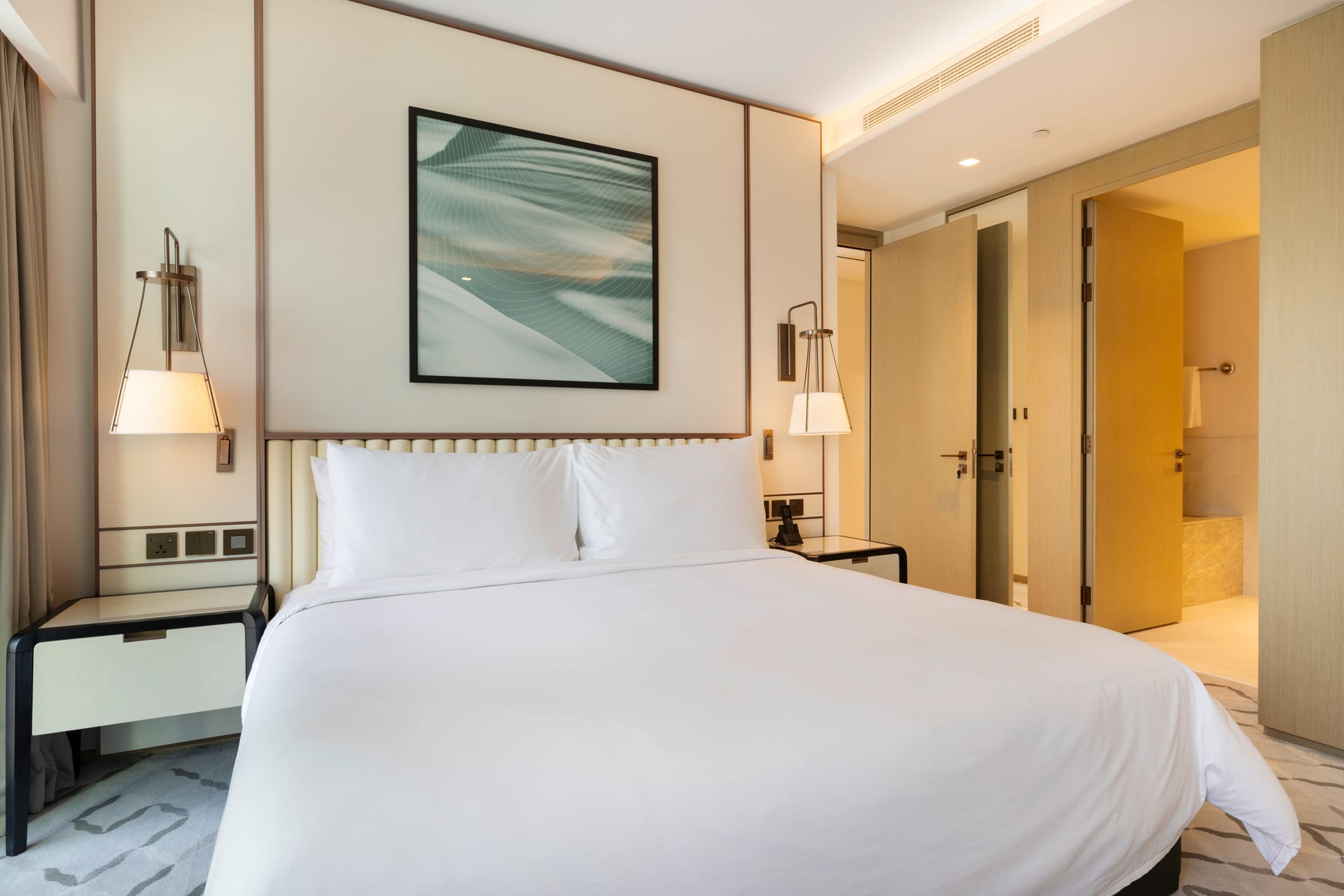 Full Sea View Apartment at Address Harbour Point Tower 2, Dubai Creek Harbour interiors