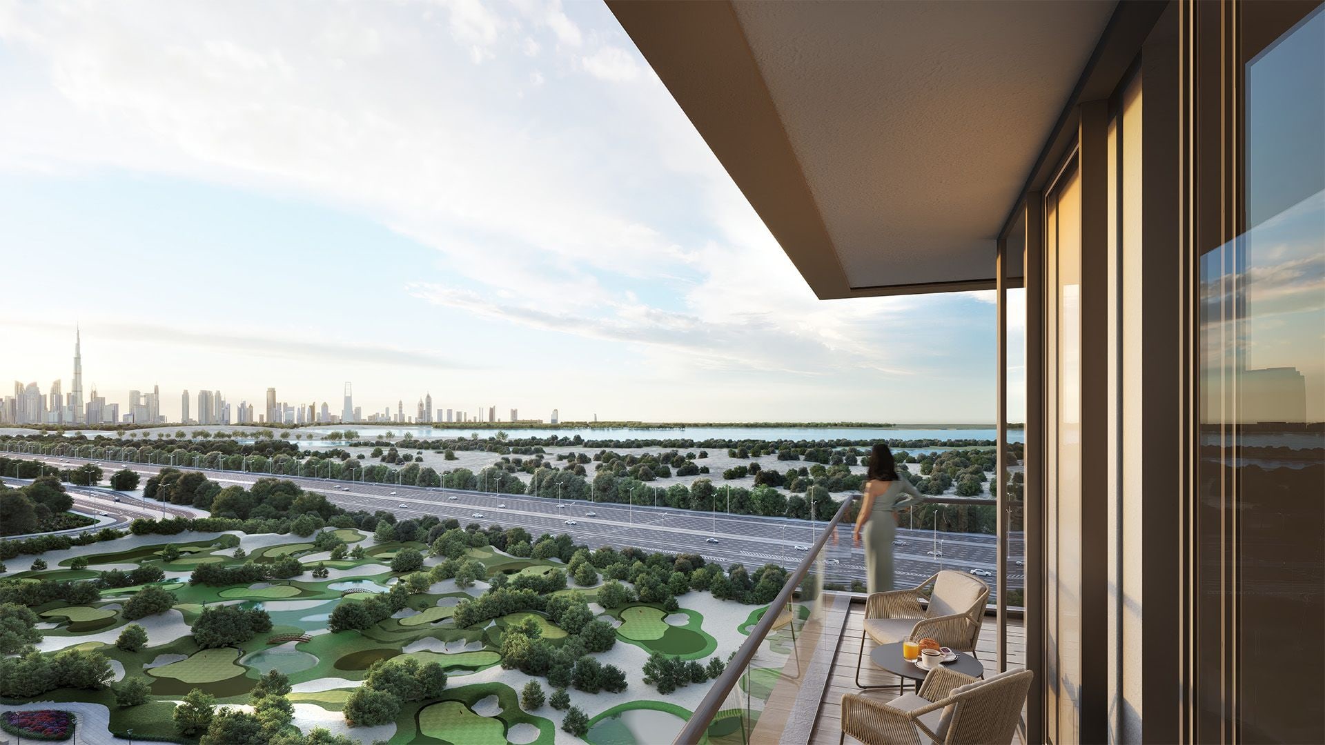 2-Bedroom Apartment with Skyline View in Sobha One Tower D