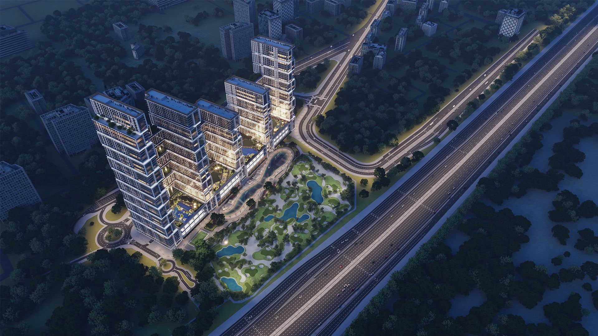 2-Bedroom Apartment with Skyline View in Sobha One Tower D, Sobha Hartland, Dubai exteriors