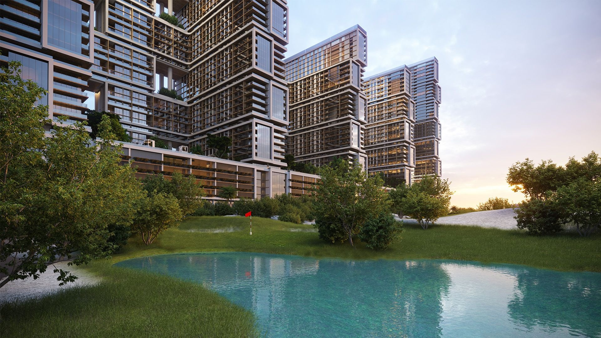 3-Bedroom Apartment with Golf and Downtown Views in Sobha One Tower E, Sobha Hartland, Dubai amenities