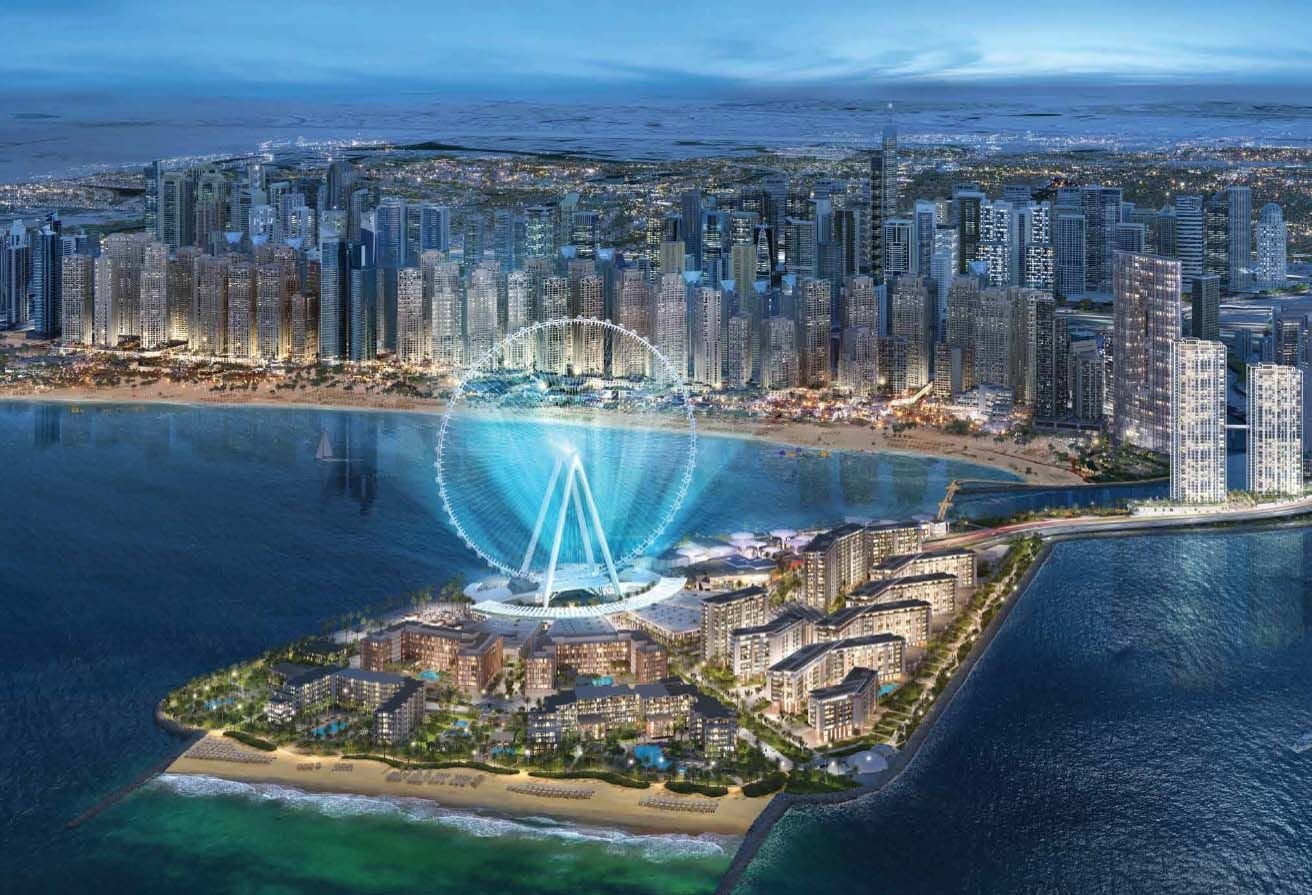 2-Bedroom and Maid's Room with Sea and Sunset View in Bluewaters Bay Building 1, Bluewaters Island, Dubai exteriors