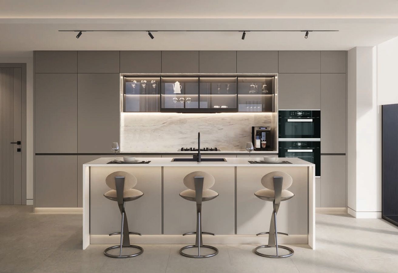 Semi Furnished 1-Bedroom Apartment in Parkway by Prestige One, Meydan Horizon, Dubai interiors