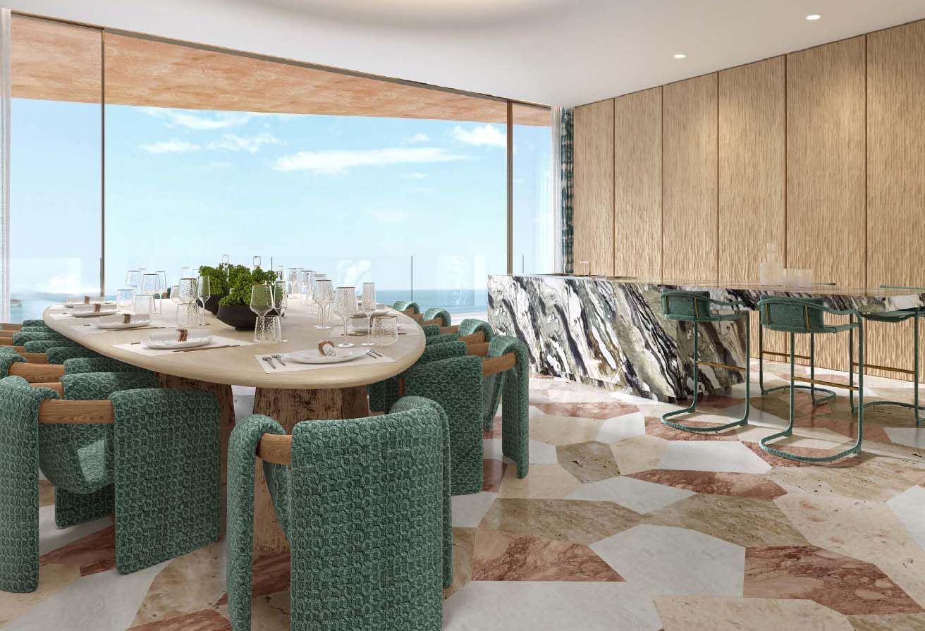 4-Bedroom Apartment with Sea and Downtown Views in umeirah Asora Bay, La Mer, Dubai interiors