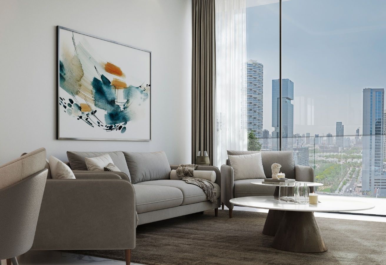 Spacious 2-Bedroom Apartment in Skyhills Residence 2, Dubai interiors