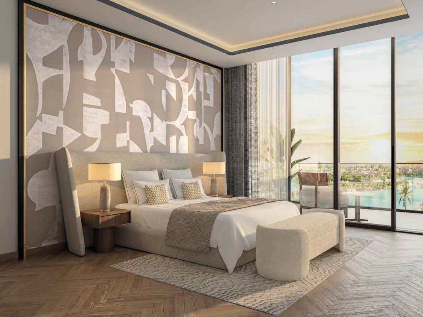 Studio in a Waterfront Lagoon Community in Azizi Venice 7 Building B, Dubai South interiors