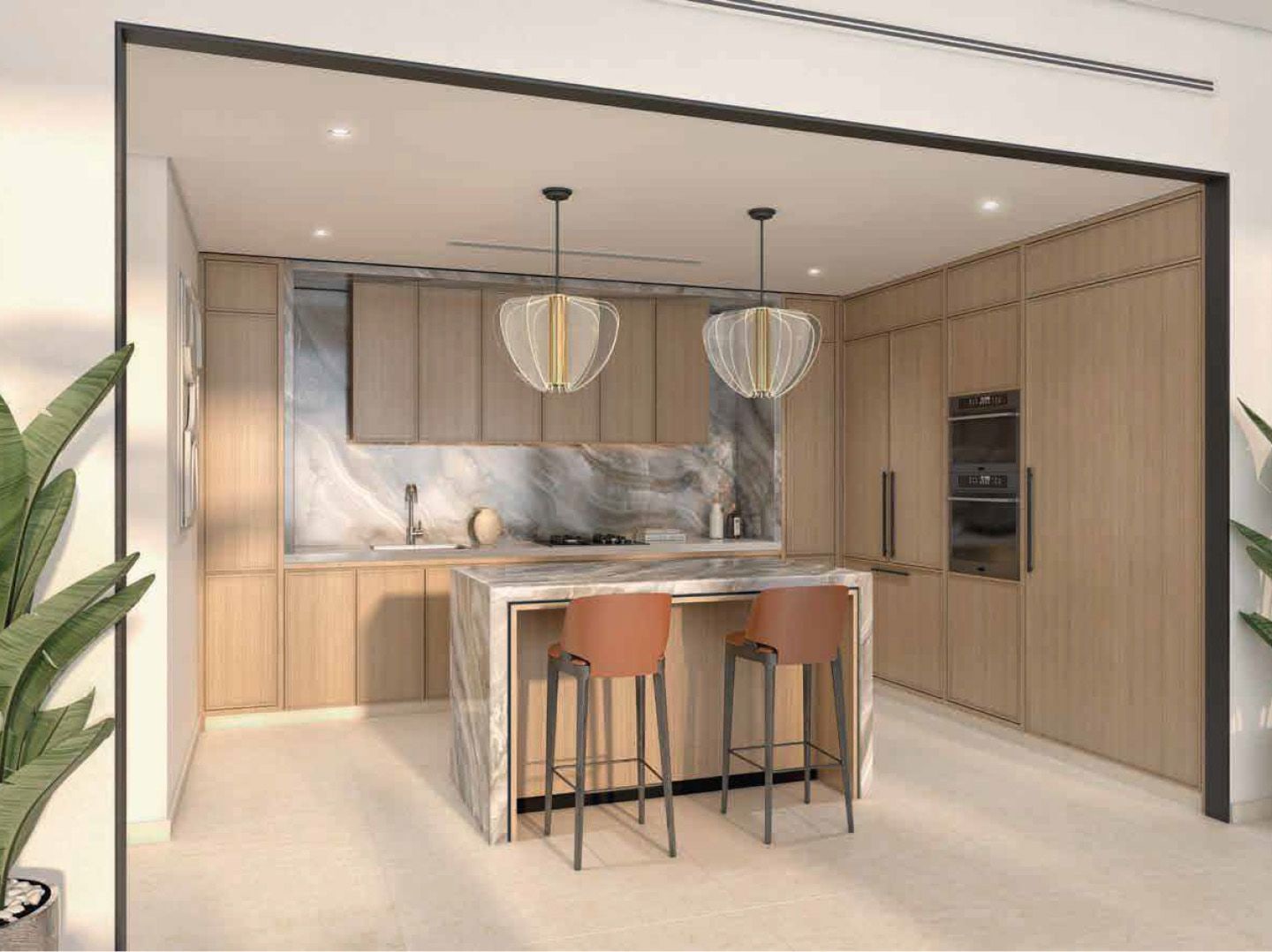 Studio in a Waterfront Lagoon Community in Azizi Venice 7 Building B, Dubai South interiors