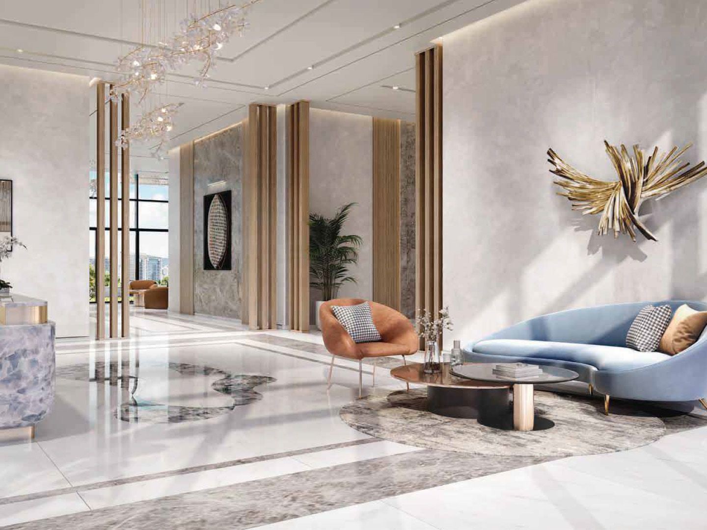 Studio in a Waterfront Lagoon Community in Azizi Venice 7 Building B, Dubai South interiors