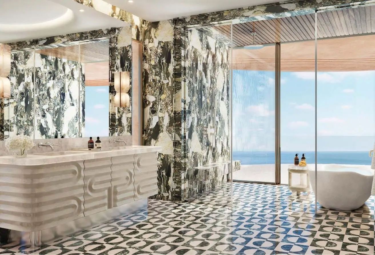High floor apartment with 360 view in jumeirah asora bay la mer dubai interiors