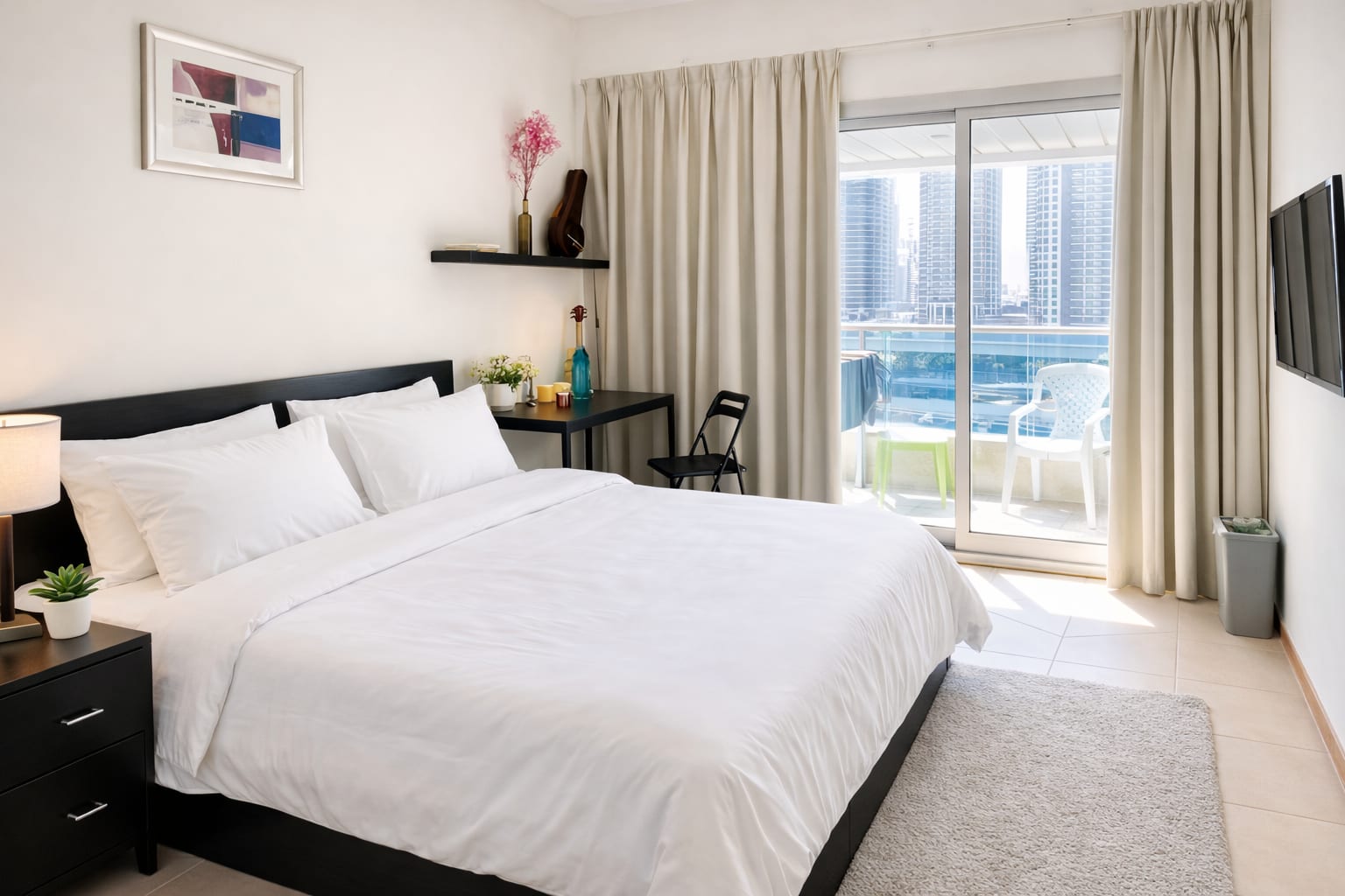 Fully Furnished High-Floor Apartment at Marina Diamond 4 in Dubai Marina