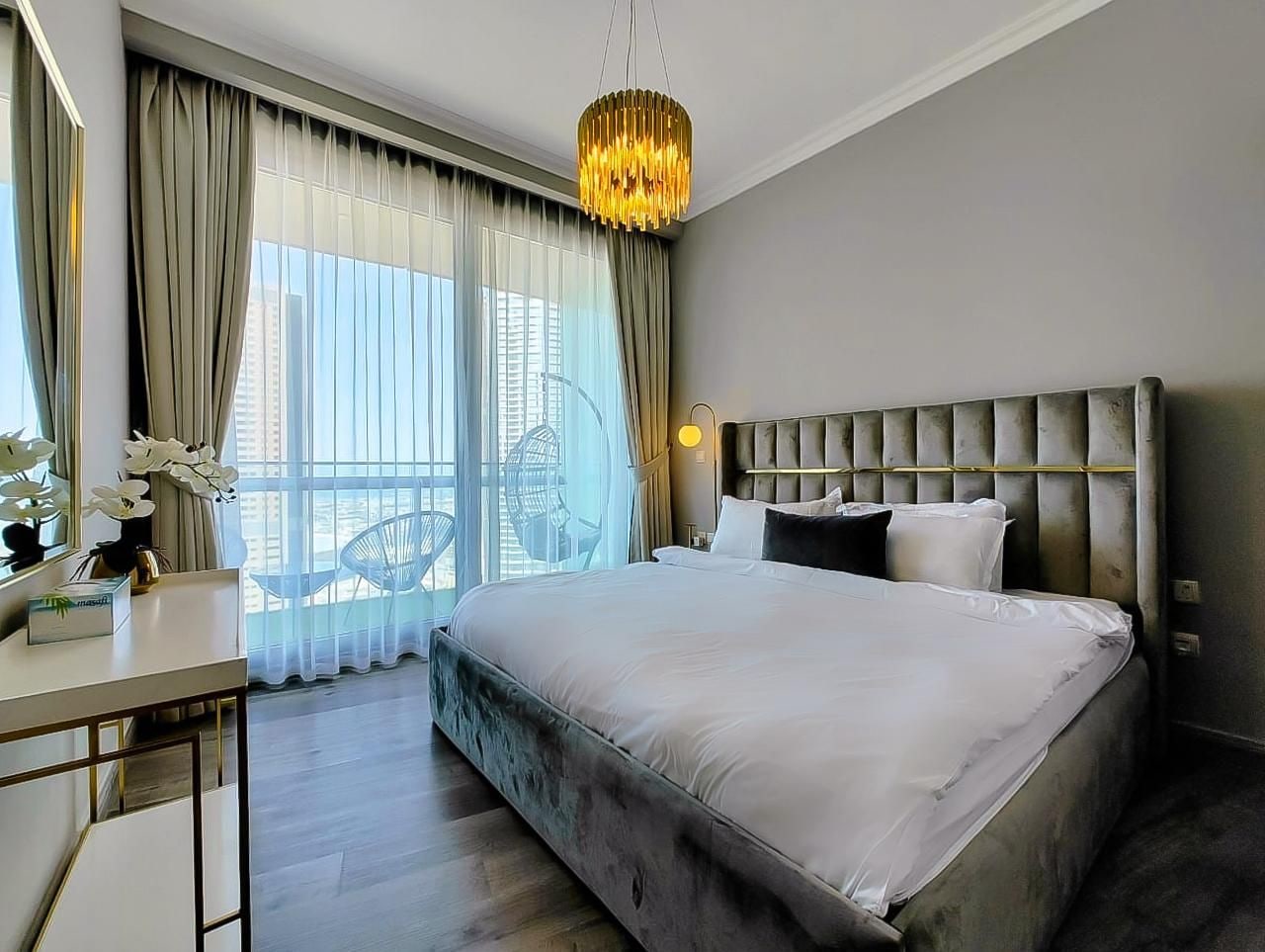 Fully Furnished Skyline View High Floor 2-Bedroom Apartment in Burj Vista 1, Downtown Dubai
