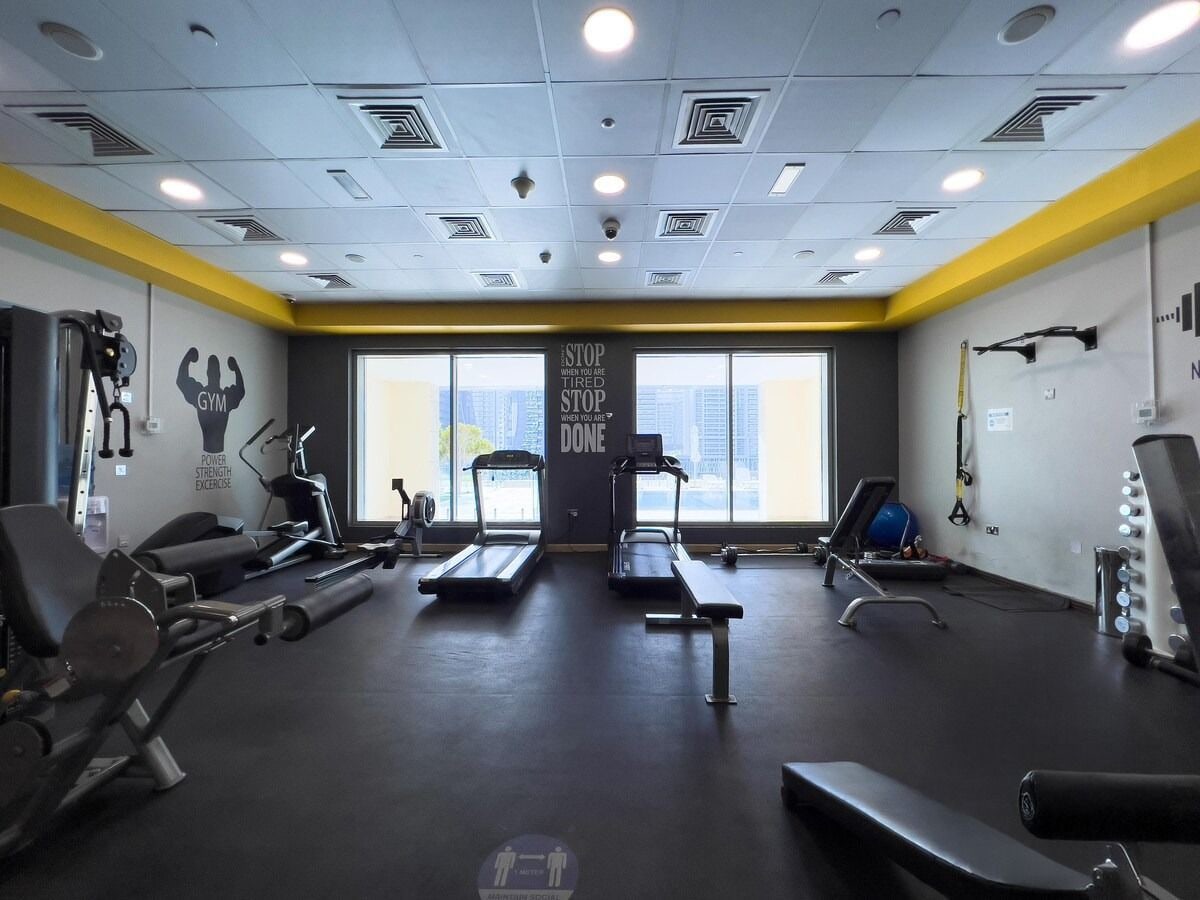 Furnished canal view 1 bedroom apartment in hamilton residency business bay dubai amenities media item