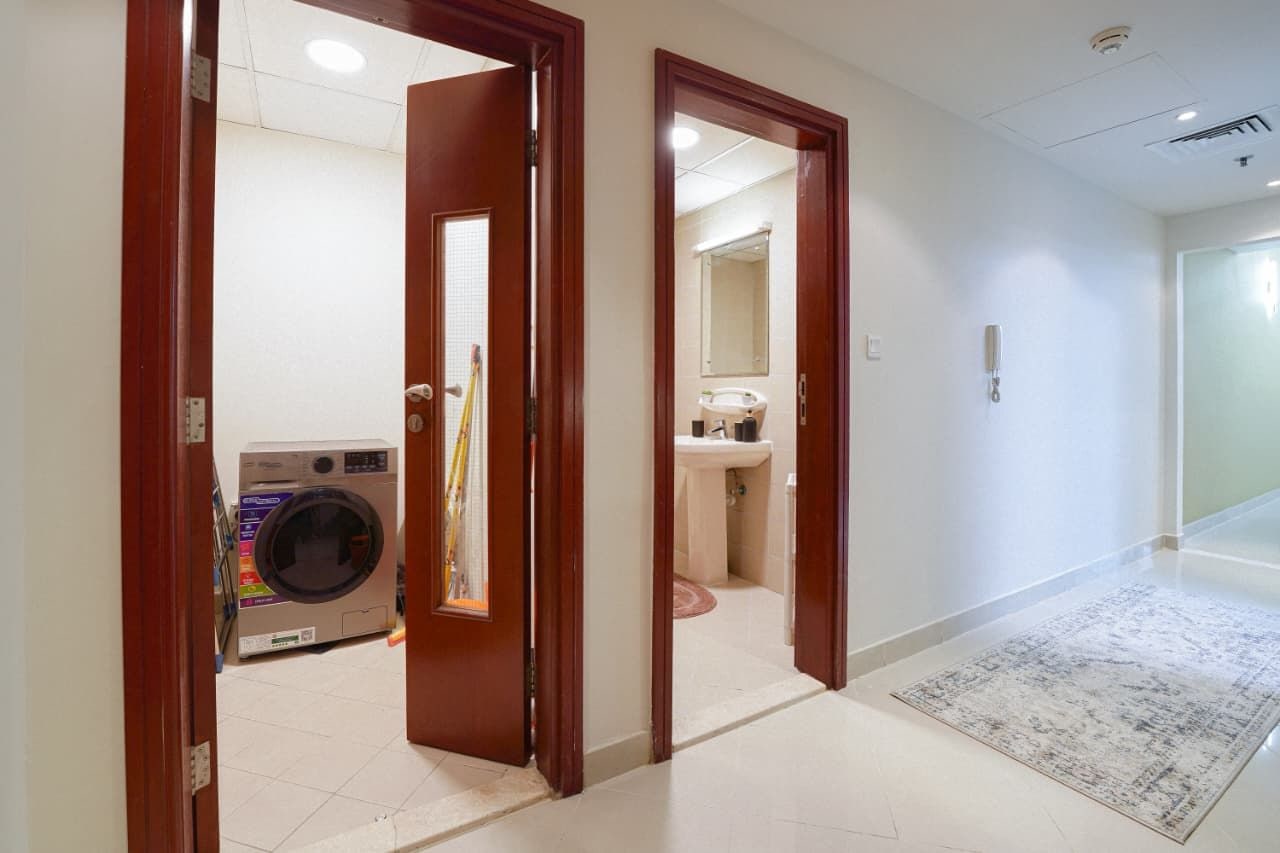 Fully furnished 1 bedroom apartment in hub canal 2 dubai sports city interiors media item