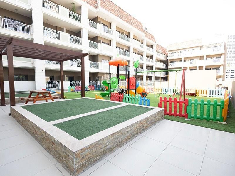 Furnished pool view studio in laya mansion jvc district 15 dubai amenities 1 media item
