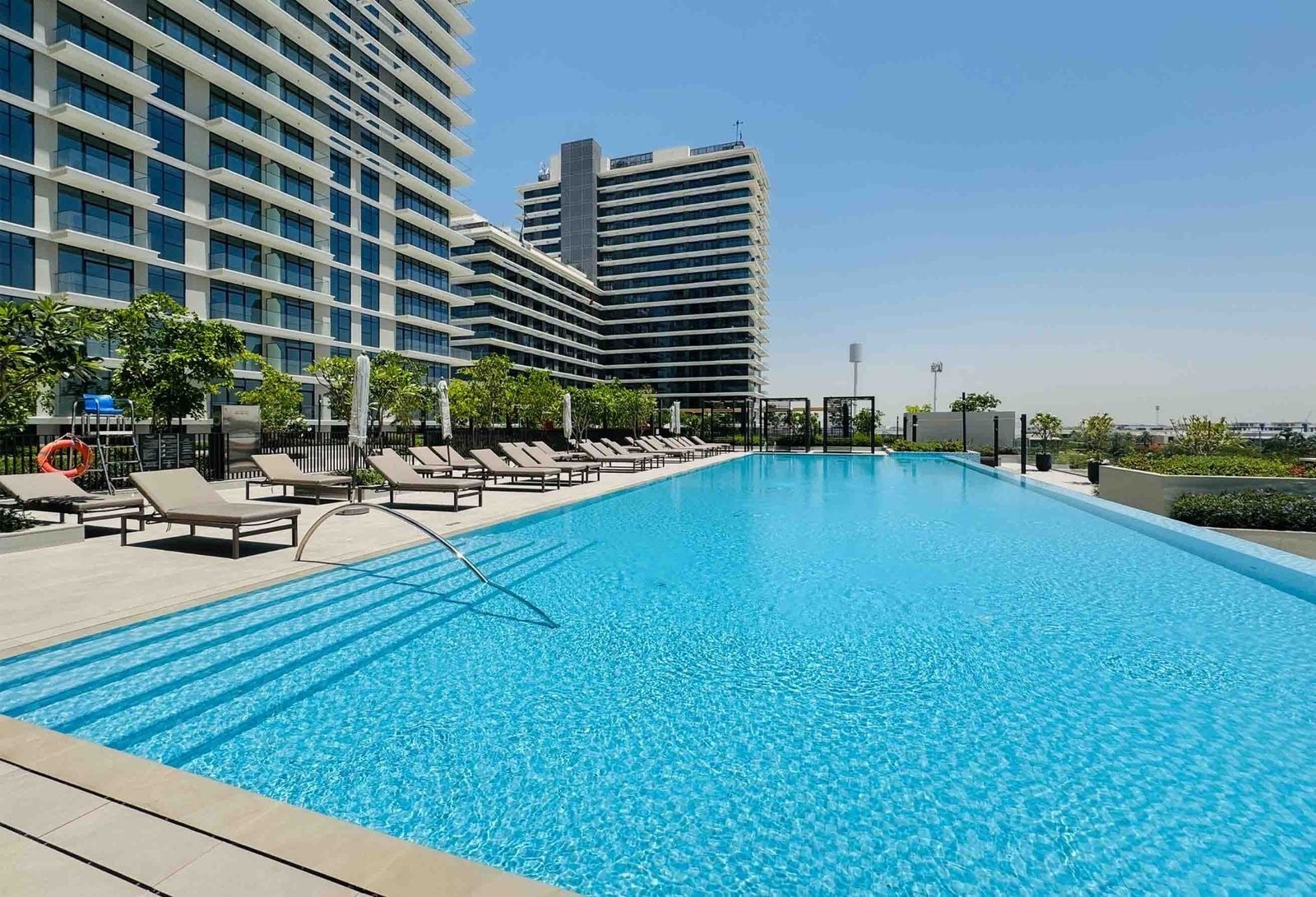 Unfurnished community view 1 bedroom apartment in golf grand dubai hills estate amenities media item