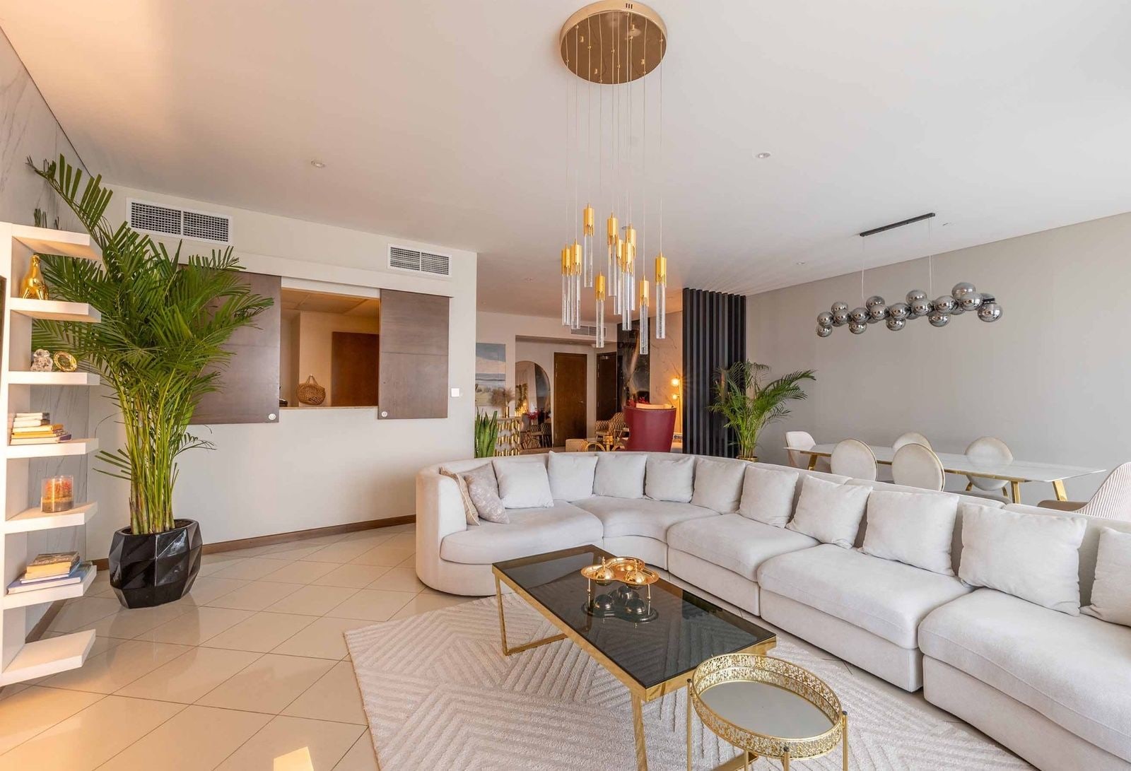 Furnished Sea View 3BR + Maid Apartment in Marsa Plaza North, Dubai Festival City