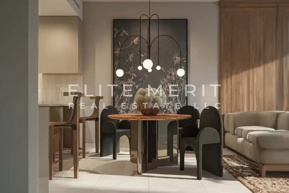 High floor 1 bedroom apartment with huge balcony skyline view in weybridge gardens 3 dubai land residence complex dlrc